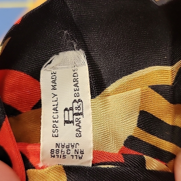 B & B BAAR BEARDS Vintage Neck Infinity Scarf Shrug 32" Around - Picture 4 of 4